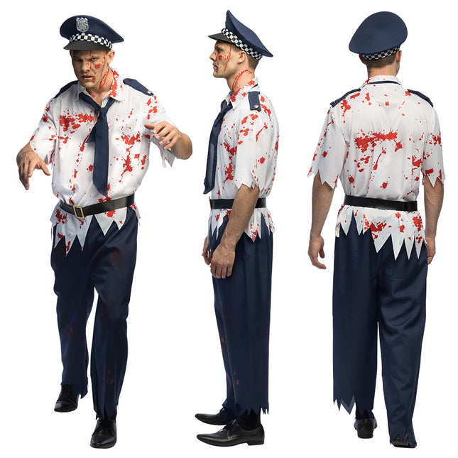 Disfraz de Halloween de Policía para Hombre