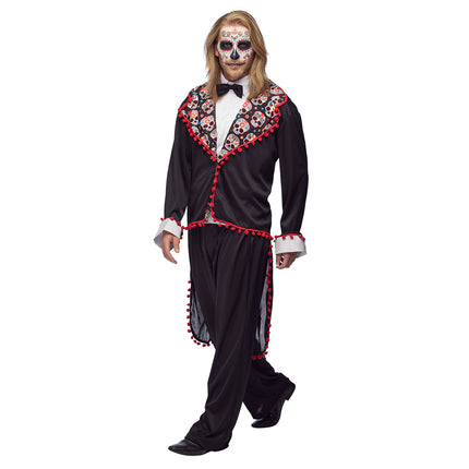 Disfraz de Halloween Día de los Muertos para Hombre