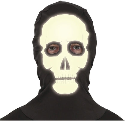 Disfraz Halloween Esqueleto Hombre Negro L