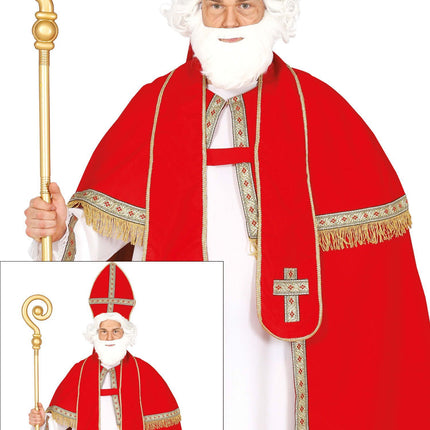 Traje de Sinterklaas 4 piezas