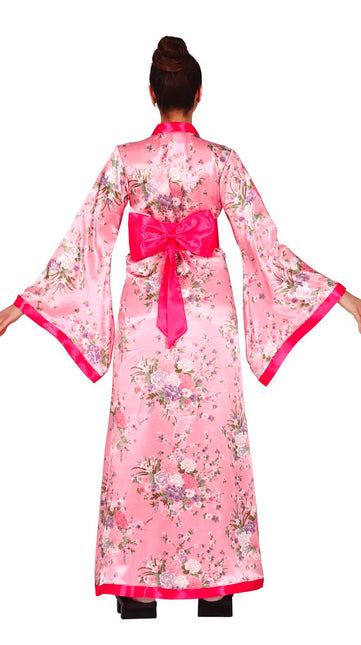 Kimono Disfraz Damas Rosa