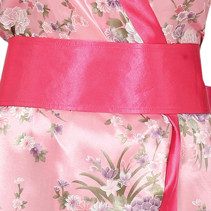 Kimono Disfraz Damas Rosa