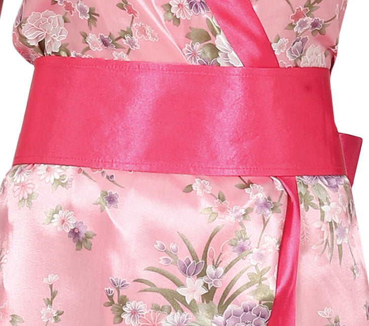 Kimono Disfraz Damas Rosa