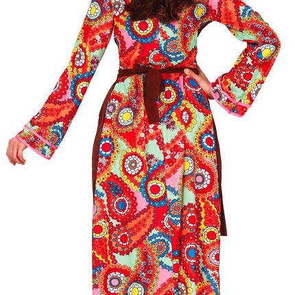 Vestido hippie largo