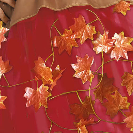 Vestido Hojas Rosa