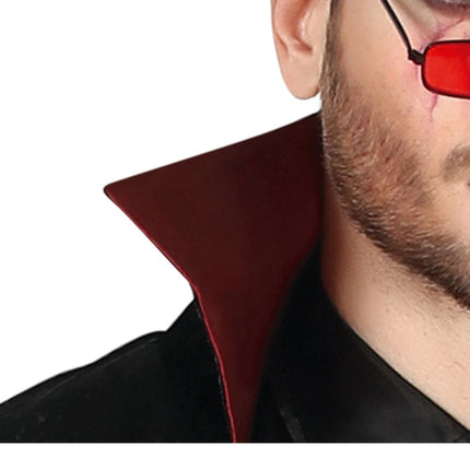 Disfraz de Vampiro Halloween Hombre Rojo