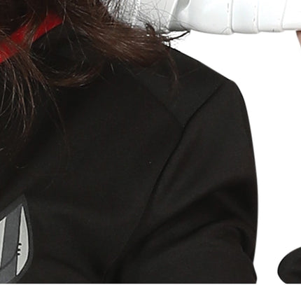 Hockey Hielo Disfraz Halloween Señoras Rojo Negro