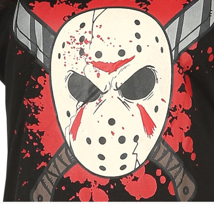 Hockey Hielo Disfraz Halloween Señoras Rojo Negro