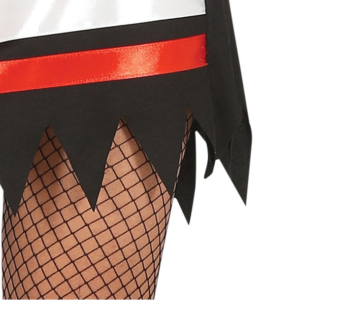 Hockey Hielo Disfraz Halloween Señoras Rojo Negro