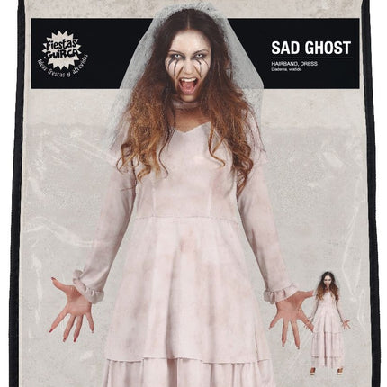 Terror Fantasma Disfraz de Halloween Mujer