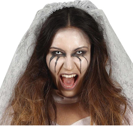 Terror Fantasma Disfraz de Halloween Mujer