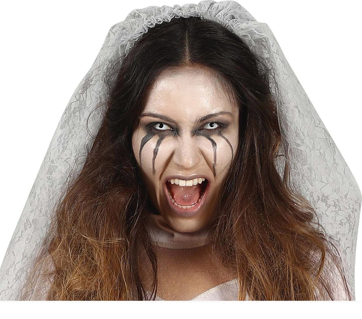Terror Fantasma Disfraz de Halloween Mujer