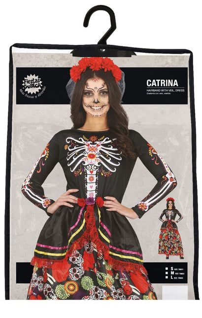 Vestido Día De Los Muertos Damas