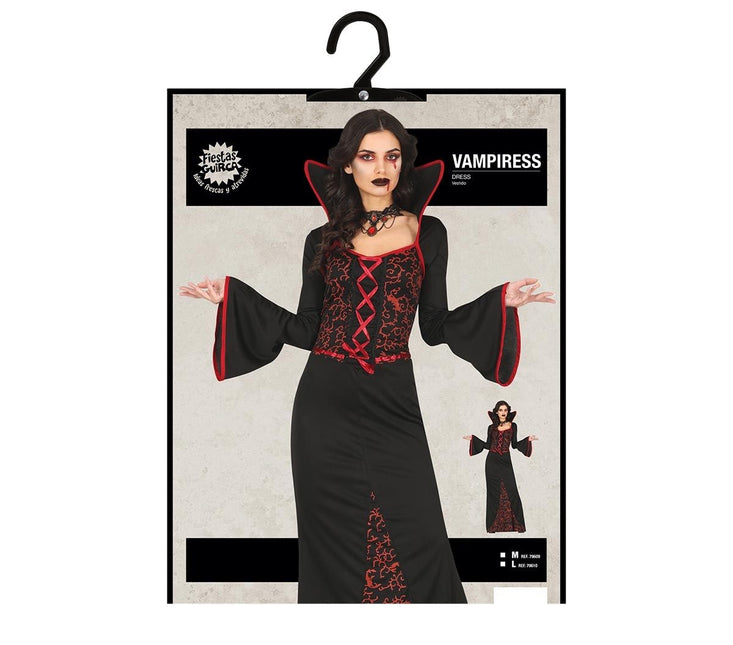 Vampiro Halloween Vestido Damas