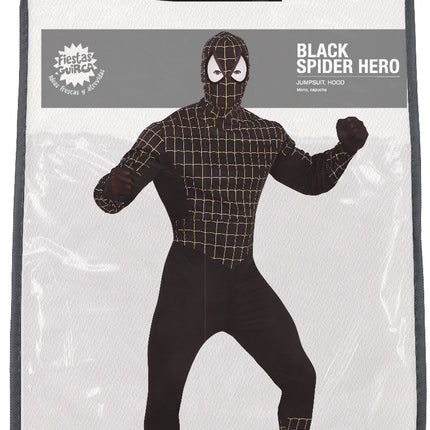 Disfraz Spiderman Hombre Negro