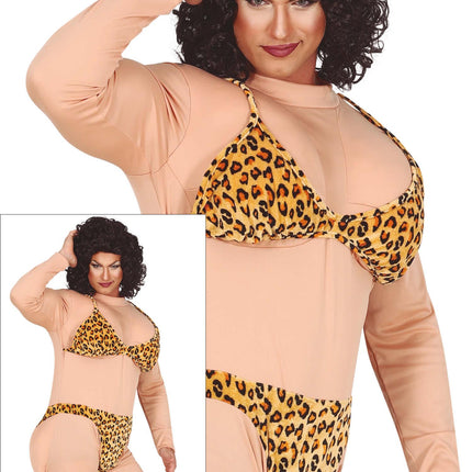 Disfraz de Reina Draq Bikini para hombre