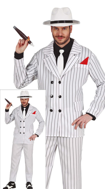 Disfraz de gángster para hombre