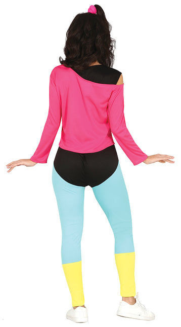 Disfraz de Atleta Rosa Mujer