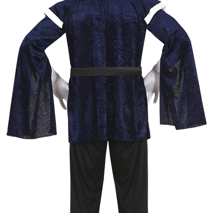 Disfraz de Mosquetero Azul Hombre