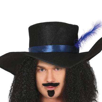 Disfraz de Mosquetero Azul Hombre