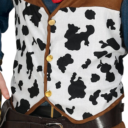 Disfraz de Vaquero Hombre Marrón