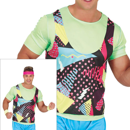 Disfraz de Atleta de Color para Hombre