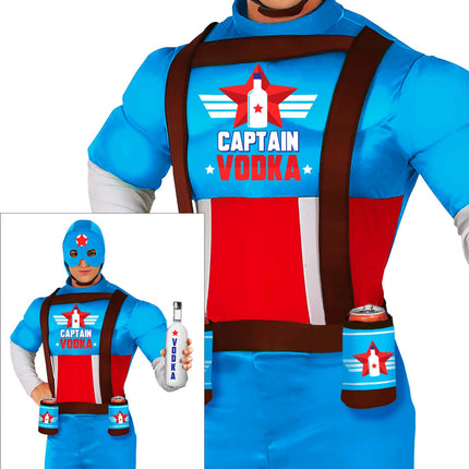 Disfraz de Capitán Vodka Hombre