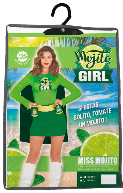 Disfraz de Miss Mojito Mujer