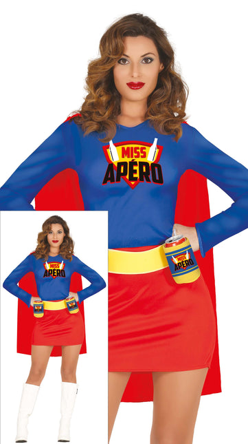 Disfraz de Miss apero Damas