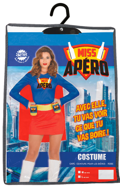 Disfraz de Miss apero Damas