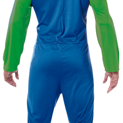 Disfraz de Super Mario Luigi para hombre