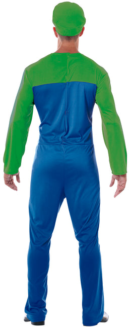 Disfraz de Super Mario Luigi para hombre
