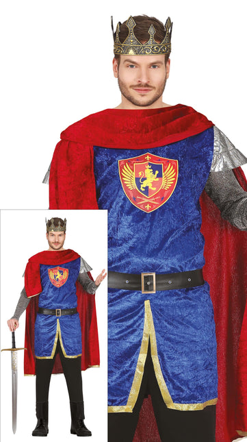 Disfraz de Rey Azul Hombre