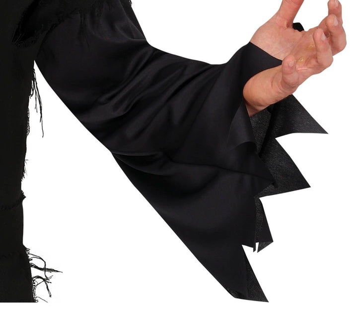 Disfraz Halloween Asesino Hombre Negro L