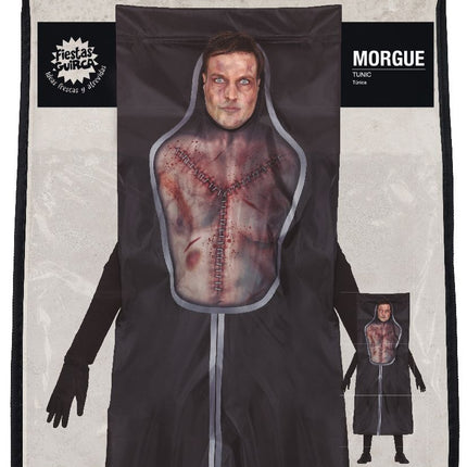Bolsa cadáver Disfraz Halloween negro L