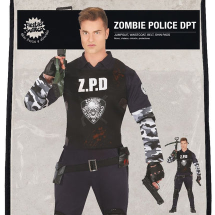 Cazador de zombies Disfraz de Halloween Hombre