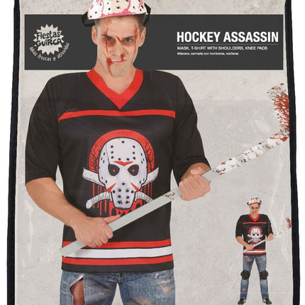 Jugador de hockey Disfraz de Halloween Hombre