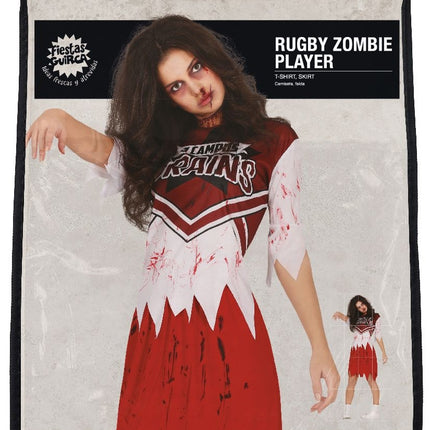 Disfraz de Rugby Halloween Mujer