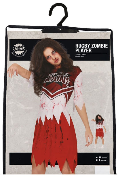 Disfraz de Rugby Halloween Mujer