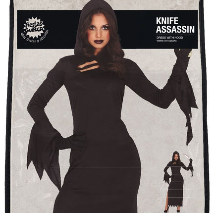 Disfraz asesino de Halloween para mujer