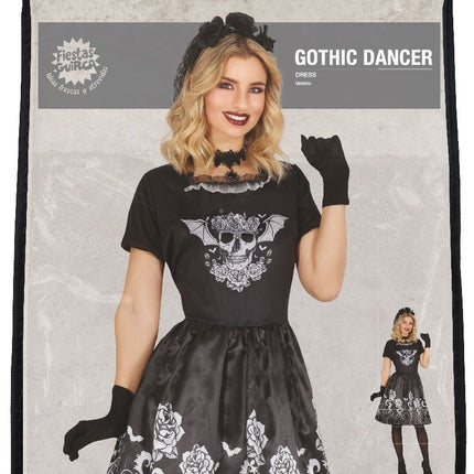 Vestido de fantasma de Halloween negro
