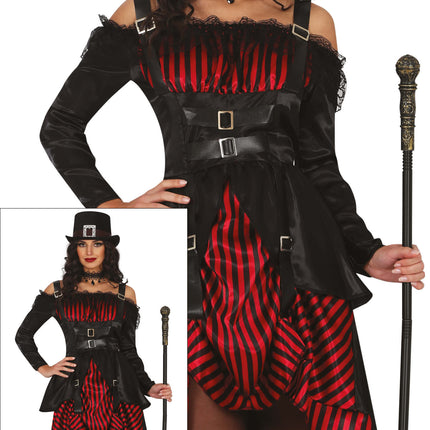 Vestido Halloween Damas Steampunk