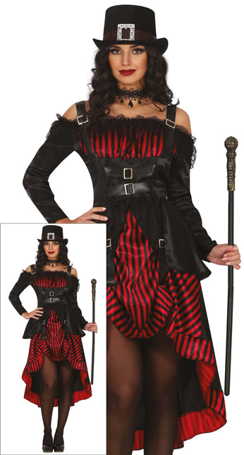 Vestido Halloween Damas Steampunk