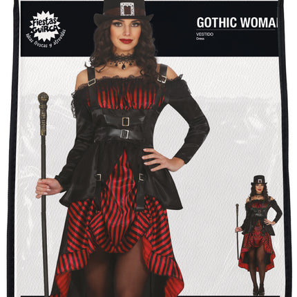 Vestido Halloween Damas Steampunk