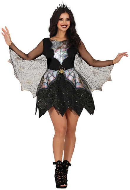 Vestido de Halloween Damas Telarañas y Araña