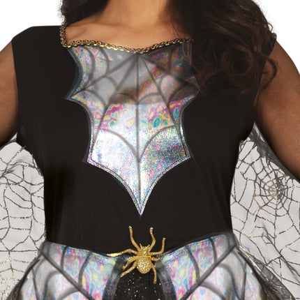 Vestido de Halloween Damas Telarañas y Araña