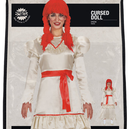 Vestido de Halloween Muñeca Maldita