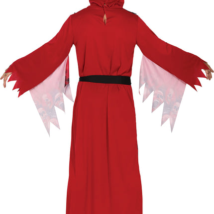 Disfraz de Halloween Rojo Reaper para Hombre