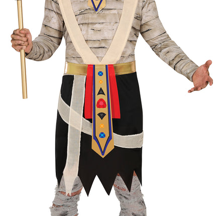 Disfraz de momia de Halloween para hombre
