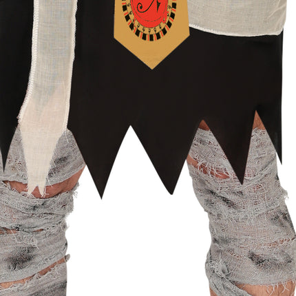 Disfraz de momia de Halloween para hombre